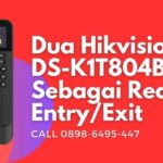 Cara Pasang Access Controller Hikvision DS-K1T804BEF Sebagai Exit Entry Reader