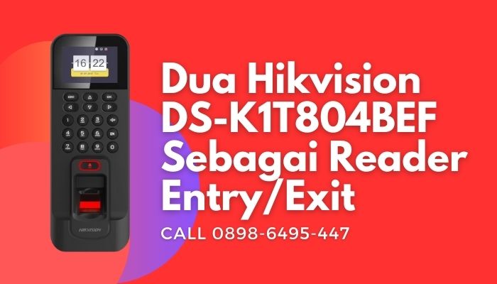 Access Controll Hikvision DS-K1T804BEF